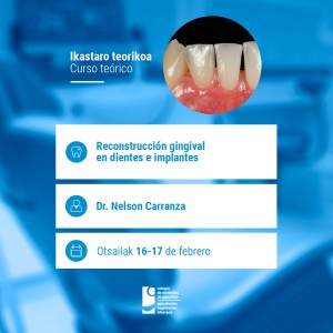 [:es]Reconstrucción gingival en dientes e implantes[:] @ Colegio de Dentistas de Gipuzkoa